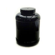 Round 5.75 Litre Black Container