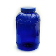 Round 6 Litre Blue Container
