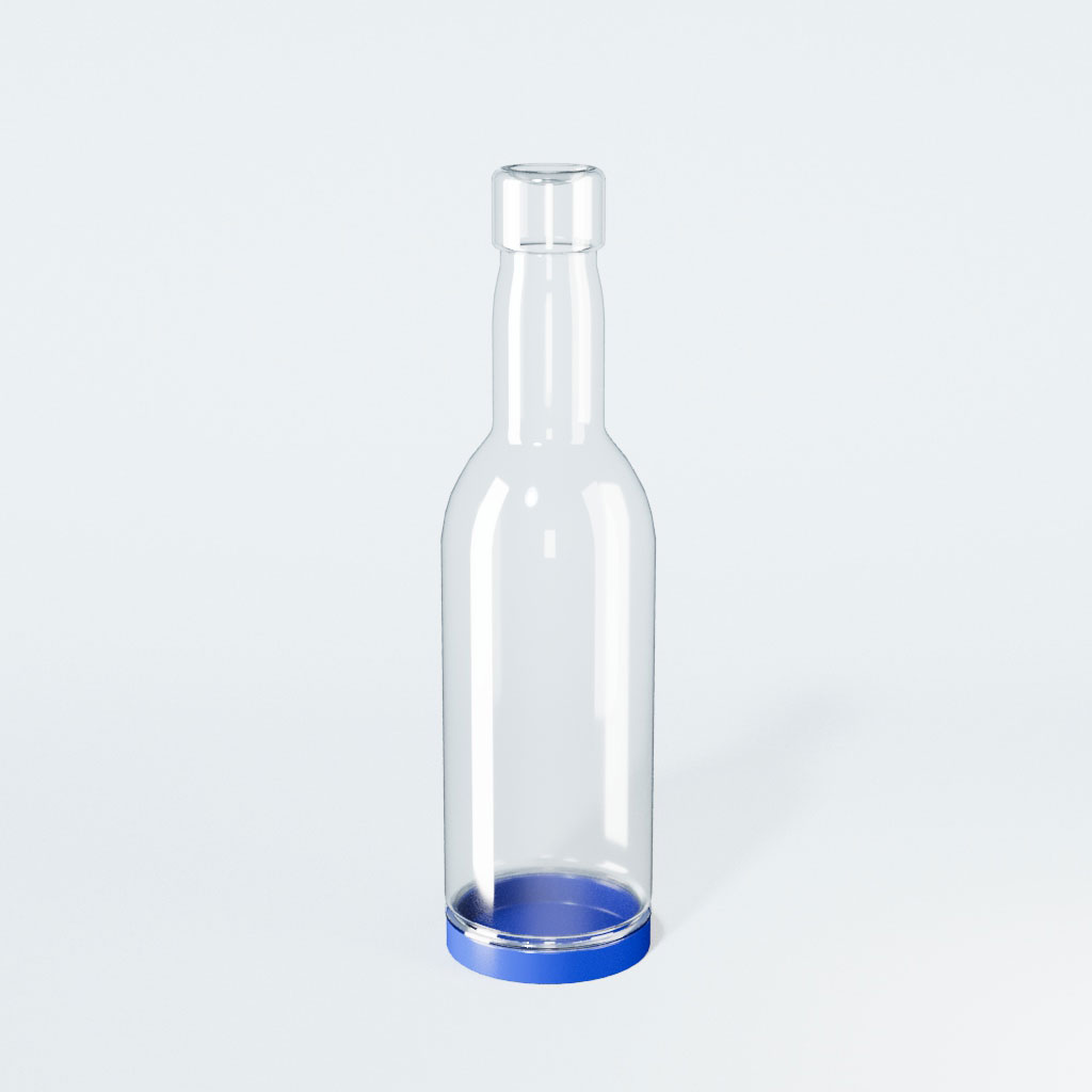 round 735ml bottle 70mm neck